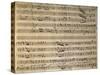 Autograph Music Score of Cain and Abel-Leonardo Leo-Stretched Canvas