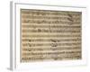 Autograph Music Score of Cain and Abel-Leonardo Leo-Framed Giclee Print