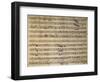 Autograph Music Score of Cain and Abel-Leonardo Leo-Framed Giclee Print