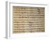 Autograph Music Score of Cain and Abel-Leonardo Leo-Framed Giclee Print