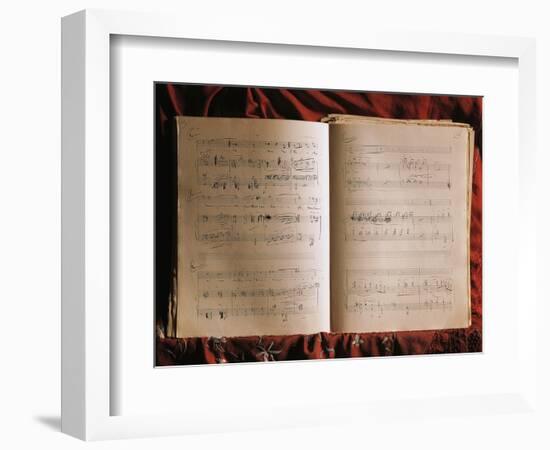 Autograph Music Score of Conchita-Riccardo Zandonai-Framed Giclee Print