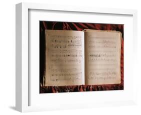 Autograph Music Score of Conchita-Riccardo Zandonai-Framed Giclee Print