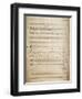 Autograph Music Score of Faedrelandssang-null-Framed Giclee Print