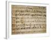 Autograph Music Score of Il Duello Comico-null-Framed Giclee Print