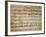 Autograph Music Score of Il Duello Comico-null-Framed Giclee Print