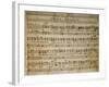 Autograph Music Score of the Second Act of the Opera the Chinese Idol, 1767-Giovanni Paisiello-Framed Giclee Print