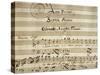 Autograph Music Score of Totila, 1677-Giovanni Legrenzi-Stretched Canvas