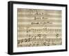 Autograph Music Score of Totila, 1677-Giovanni Legrenzi-Framed Giclee Print