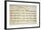 Autograph Music Score of Totila, 1677-Giovanni Legrenzi-Framed Giclee Print