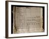 Autograph Sheet Music of Armida, Opera by Gioachino Rossini-null-Framed Giclee Print