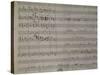 Autograph Sheet Music of Fuga Quattro Voci-null-Stretched Canvas