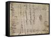 Autograph Sheet Music of Ipermestra-null-Framed Stretched Canvas