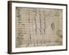 Autograph Sheet Music of Ipermestra-null-Framed Giclee Print