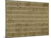 Autograph Sheet Music of Serenade for Three Voices-null-Mounted Giclee Print