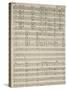 Autograph Sheet Music of Suite of La Marcia-null-Stretched Canvas