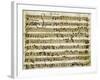 Autograph Sheet Music of Symphony for Two Sopranos-null-Framed Giclee Print