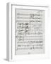 Autograph Sheet Music of Wedding Ball for Francis Duke of Calabria and Maria Sophie of Bavaria-Saverio Mercadante-Framed Giclee Print