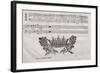 Autograph Sheet Music-Alessandro Marcello-Framed Giclee Print