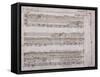 Autograph Sheet Music-Benedetto Marcello-Framed Stretched Canvas