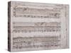 Autograph Sheet Music-Benedetto Marcello-Stretched Canvas