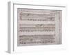 Autograph Sheet Music-Benedetto Marcello-Framed Giclee Print