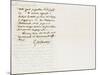 Autographe à Berryer, Champronay par draveil Seine et Oise Juillet 1855-Eugene Delacroix-Mounted Giclee Print