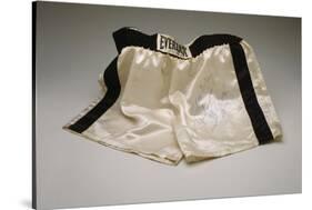 Autographed Fight Trunks from Muhammad Ali's World Championship Fight, 1974-null-Stretched Canvas