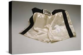 Autographed Fight Trunks from Muhammad Ali's World Championship Fight, 1974-null-Stretched Canvas