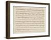 Autographed Manuscript of Valse Opus 70 No.1 in G Flat Major-Fryderyk Chopin-Framed Giclee Print