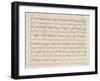 Autographed Manuscript of Valse Opus 70 No.1 in G Flat Major-Fryderyk Chopin-Framed Giclee Print
