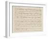 Autographed Manuscript of Valse Opus 70 No.1 in G Flat Major-Fryderyk Chopin-Framed Giclee Print