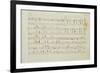 Autographed Manuscript Signed and Dedicated of the Grande Valse Brilliante, Opus 18 in E Flat Major-Fryderyk Chopin-Framed Giclee Print