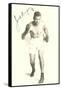 Autographed Photo of Jack Dempsey-null-Framed Stretched Canvas