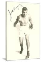 Autographed Photo of Jack Dempsey-null-Stretched Canvas