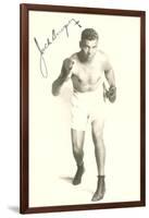 Autographed Photo of Jack Dempsey-null-Framed Art Print