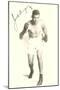Autographed Photo of Jack Dempsey-null-Mounted Art Print