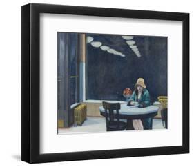 Automat, 1927-Edward Hopper-Framed Art Print