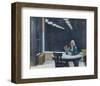 Automat, 1927-Edward Hopper-Framed Art Print