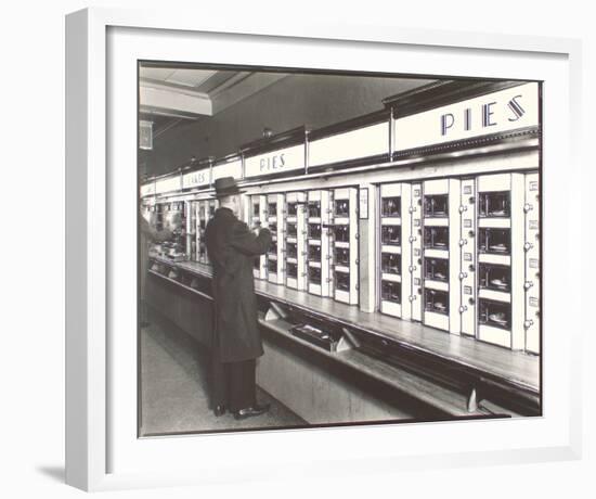 Automat, 977 Eighth Avenue, Manhattan-Berenice Abbott-Framed Giclee Print