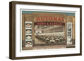 Automat, Horn and Hardart, New York City-null-Framed Art Print