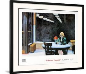 Automat-Edward Hopper-Framed Art Print