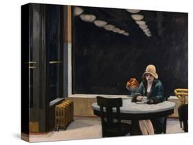 Automat-Edward Hopper-Stretched Canvas