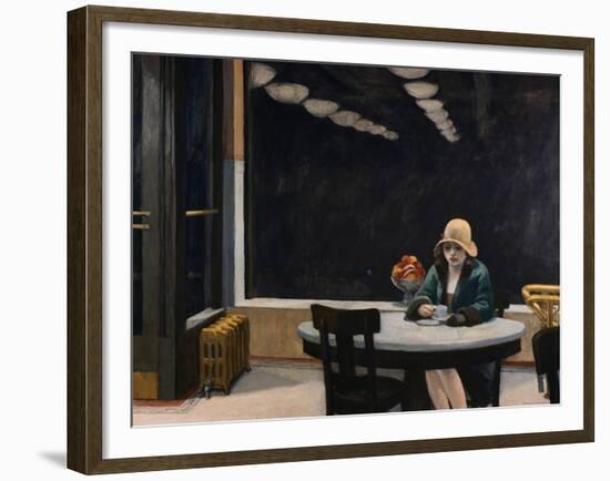 Automat-Edward Hopper-Framed Giclee Print