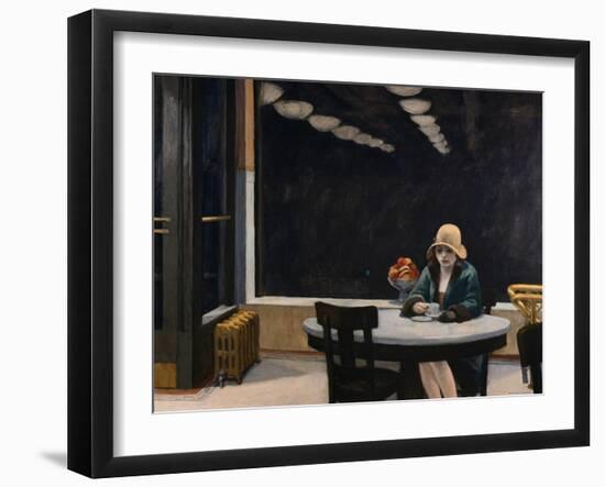 Automat-Edward Hopper-Framed Giclee Print