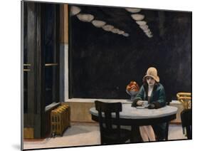 Automat-Edward Hopper-Mounted Giclee Print