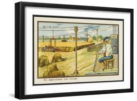 Automated Agriculture-Jean Marc Cote-Framed Art Print