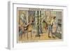 Automated Barber's Shop in the Year 2000-null-Framed Giclee Print