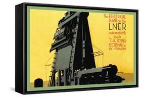 Automatic Coal in Six Minutes, The Flying Scotsman-null-Framed Stretched Canvas