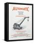 Automatic Transportation Company's Electric Crane Trucks-null-Framed Stretched Canvas