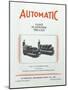 Automatic Transportation Company's Load Platform Trucks-null-Mounted Giclee Print